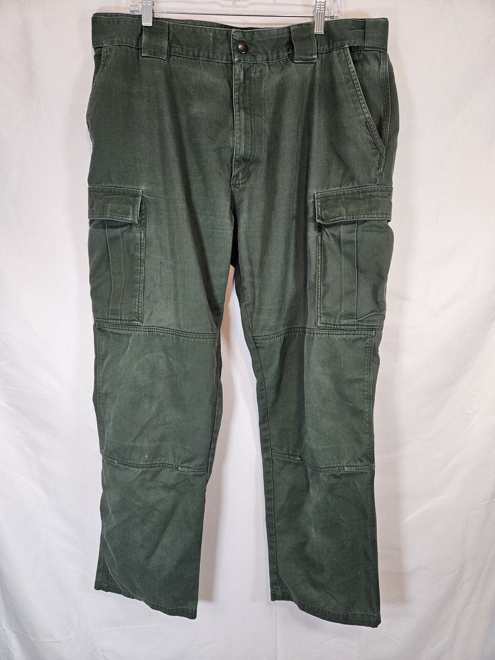 5.11 Tactical Dark Olive Green Cargo Pants with Multiple Pockets Gorpcore